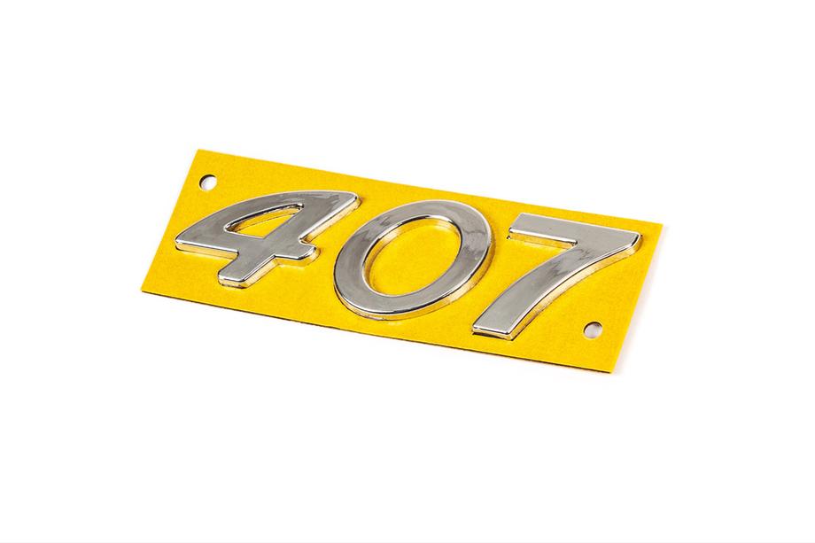 Peugeot 407 2004-2011 Badge 407 Image