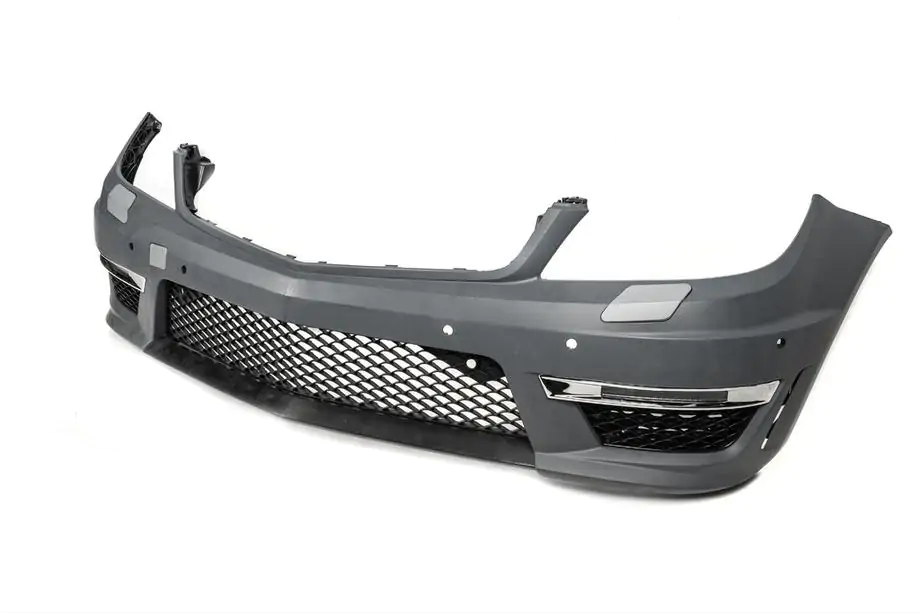Mercedes C-class W204 2007-2015 Front bumper 2011-2014 AMG C63 (full kit) Photo 2