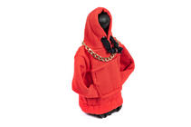 Gear Shift Cover Hoodie Style (red, black cord) photo 2