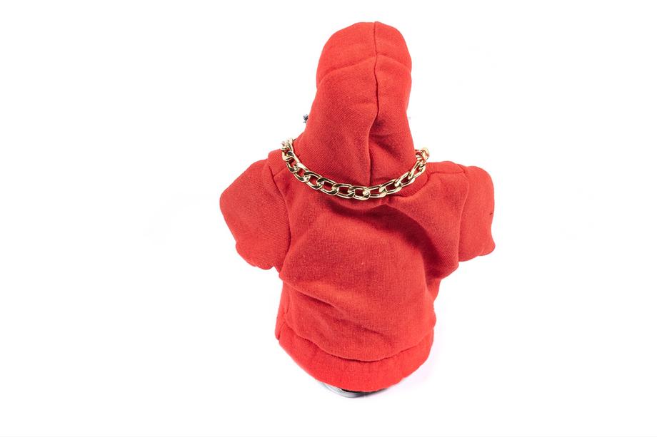 Gear Shift Cover Hoodie Style (red, black cord) Photo 3