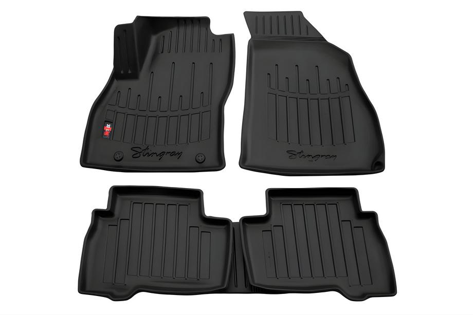 Citroen Nemo 2007-2017 Stingray 3D Rubber Floor Mats (5 pcs, Polyurethane) Photo 1