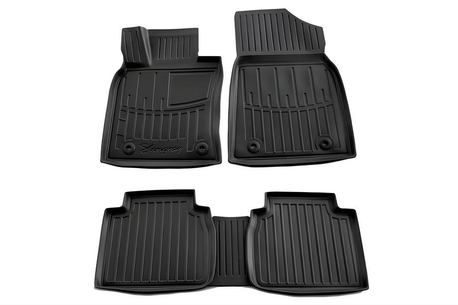 Lexus ES 2018- Stingray 3D Rubber Floor Mats (5 pcs, Polyurethane) Image