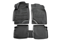 Mitsubishi Outlander 2001-2006 Stingray 3D Rubber Floor Mats (2003-2006, 5 pcs, Polyurethane) photo 1