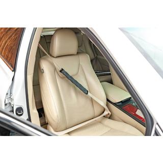 Seat Belt Pads ECO (2 pcs, Grey with Grey Stitching) photo 2