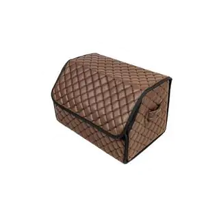 Trunk Organizer Bag ECO (50x30x30, Brown) photo 4