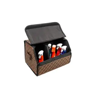 Trunk Organizer Bag ECO (50x30x30, Brown) photo 2