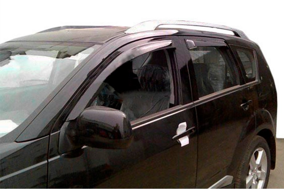 Peugeot 4007 2007-2013 Window Deflectors (4 pcs, HIC) Photo 6