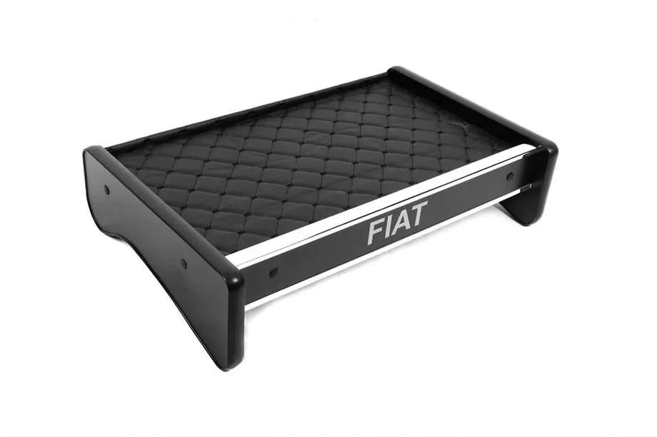 Fiat Ducato 2006-2025 Dashboard Shelf (Black with Black Stitching) Photo 3