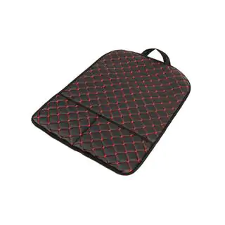 Car Seat Back Organizer ECO (1 pc, Black with Red Stitching) photo 4