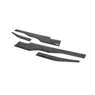 Upper Door Moldings 2015-2019 (4 pcs, ABS) Mitsubishi L200 2015-2024 photo 3