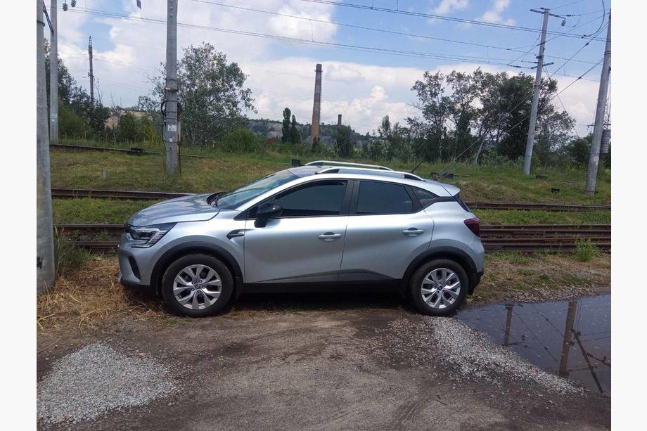 Renault Captur 2013-2019 Roof Rails Skyport (matte grey) Photo 1