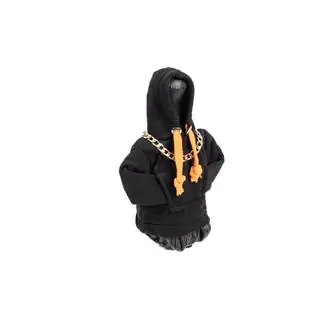 Gear Shift Cover Hoodie Style (Black, Orange Drawstring) photo 3