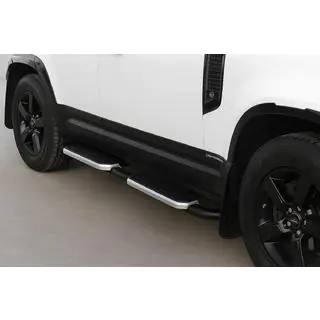 OEM Silver Side Steps (for 110/130, 2 pcs)