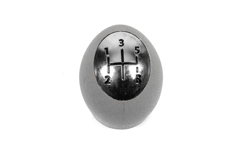 Renault Fluence 2009-2016 Gear Shift Knob 5-Speed 8200276415 (Grey+Chrome) Image