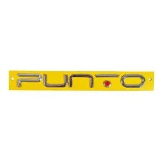 Punto emblem for EVO (red dot, 2037a) Fiat Punto Grande/EVO 2006-2018 photo 1