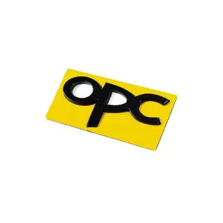 Emblem OPC 36mm x 85mm (Black) photo 2