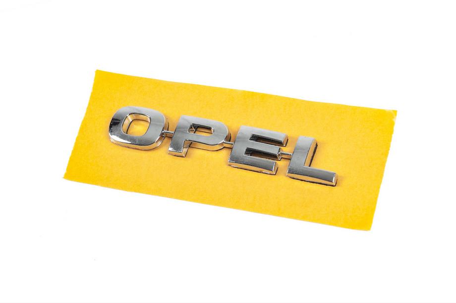 Opel emblem 100mm x 18mm (OEM 5177013E) Photo 2