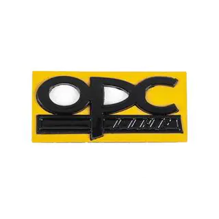 Emblem OPC Line 32mm on 85mm (Black) photo 1