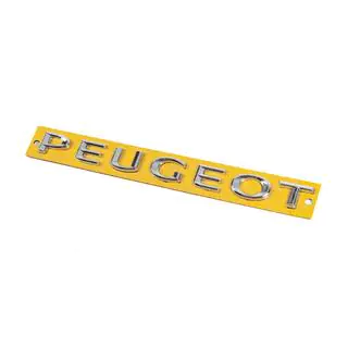 Peugeot emblem lettering (173mm x 15mm) photo 2