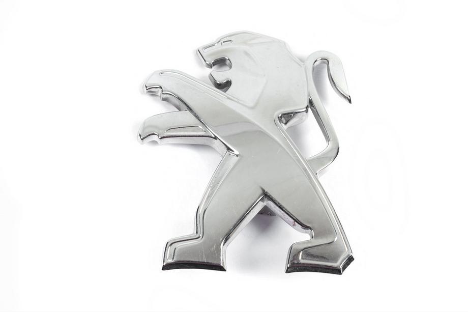 Peugeot 207 2006–2014 Rear emblem 9673873277 (80mm x 70mm) Image