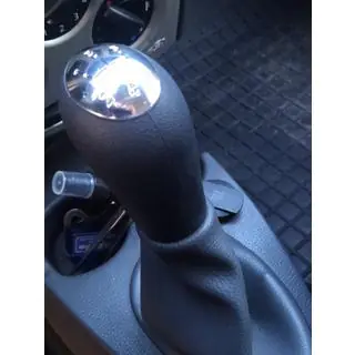 Gear Shift Knob 8200079112 (black with chrome) photo 3