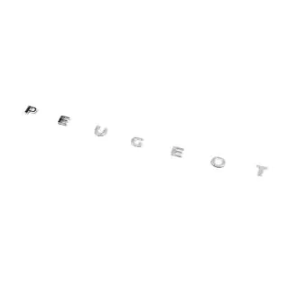Peugeot emblem lettering (630mm x 25mm) photo 2