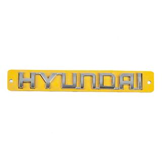 Hyundai emblem lettering (130 mm x 20 mm) Hyundai Accent 2006-2010 photo 1