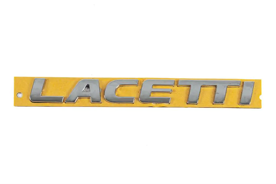 Chevrolet Lacetti 2003-2024 Emblem Lacetti 96416140 (175mm x 20mm) Photo 1