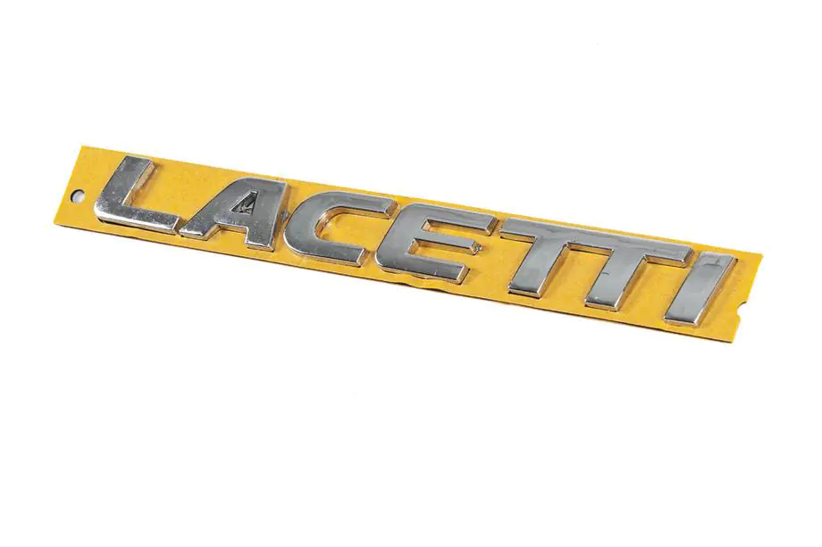Chevrolet Lacetti 2003-2024 Emblem Lacetti 96416140 (175mm x 20mm) Photo 2