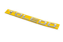 Seat Toledo 2005-2012 Emblem Toledo 210mm x 17mm photo 2