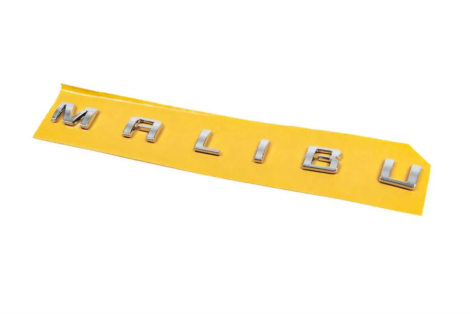 Chevrolet Malibu 2011-2018 Emblem Malibu 84290798 (256mm x 18mm) Photo 2