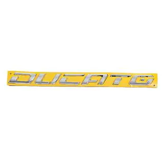 Emblem Ducato 1375586080 (380mm x 30mm) Fiat Ducato 2006-2025 photo 1