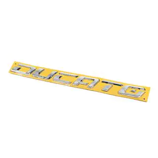Emblem Ducato 1375586080 (380mm x 30mm) Fiat Ducato 2006-2025 photo 2