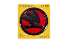 Skoda Red Emblem 5JA853621 (89 mm) photo 1