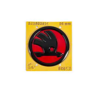 Red Emblem 5JA853621 (89 mm)