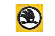 Skoda White emblem 5JA853621 (89 mm) photo 1