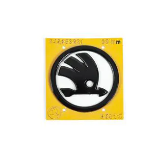White emblem 5JA853621 (89 mm)