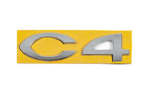 Citroen C-4 2004-2010 Emblem C4 8665.Y4 (108mm x 30mm) photo 1