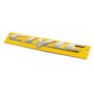 Emblem Civic 75722-SNL-T01 (175mm x 25mm) Honda Civic Sedan VIII 2006-2011 photo 2