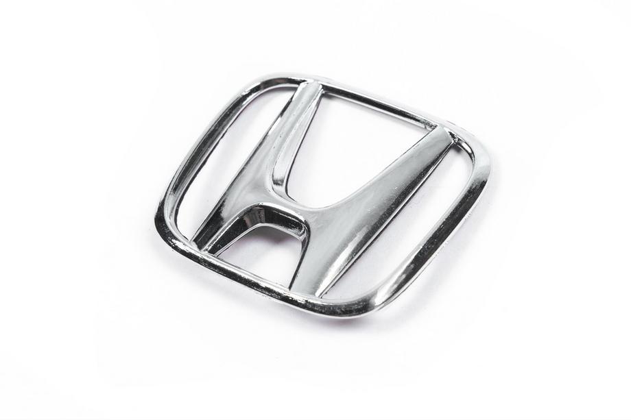 Honda Emblem (chrome, steering wheel) 55mm x 45mm Photo 2
