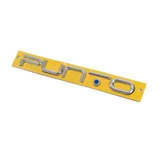 Punto emblem for EVO (blue dot, 2037) Fiat Punto Grande/EVO 2006-2018 photo 2
