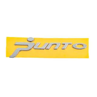 Punto emblem for Grande (chrome dot, 1518) Fiat Punto Grande/EVO 2006-2018 photo 1