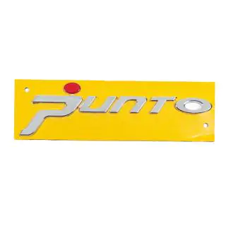 Punto emblem for Grande (red dot, 1518b) Fiat Punto Grande/EVO 2006-2018 photo 1