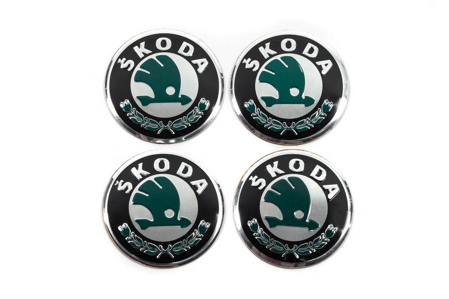 Skoda Wheel Stickers 56mm J1009 (4 pcs) Photo 4