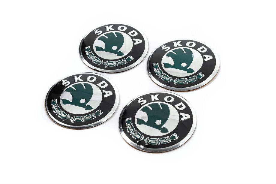 Skoda Wheel Stickers 56mm J1009 (4 pcs) Photo 5
