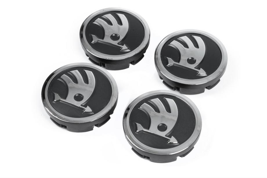 Skoda Wheel center caps 56/52mm 8930 (4 pcs) Photo 1