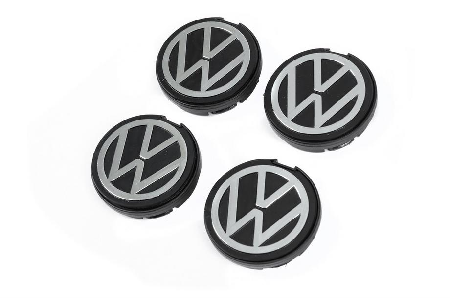 Volkswagen Wheel center caps 56/52mm 6N0601171 7458 (4 pcs) Photo 1