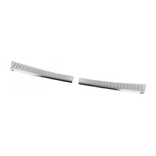 Rear bumper sill protector Carmos matte (stainless steel) photo 1