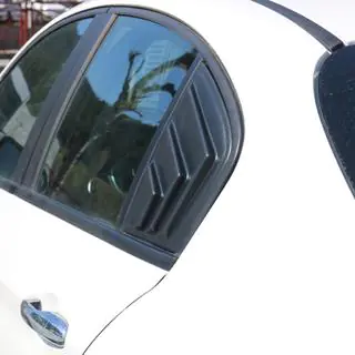 Rear window covers EuroCap (2 pcs, ABS) photo 2