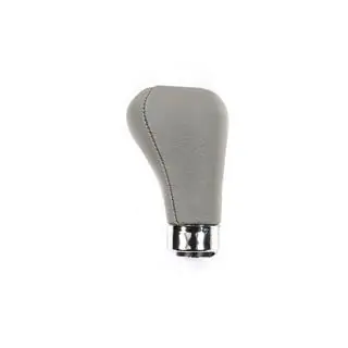 Gear Shift Knob OEM (leatherette, smooth gray) photo 2